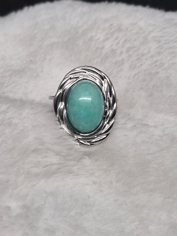 Bague en Amazonite